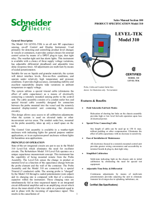 Image of LEVEL-TEK Model 310