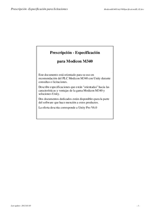 Imagen de Modicon M340