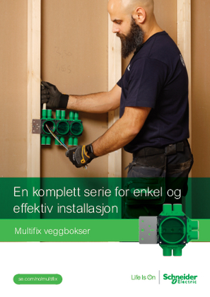 Image of Multifix veggbokser brosjyrer