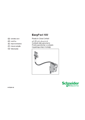 Image of EasyPact NW-Ready to Close Contact-Instruction Sheet