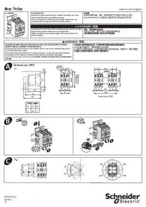 的映像 Easy TeSys Control - 50-65 A Contactors - 说明页