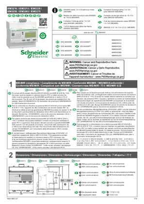 Bild von iEM3210 / iEM3215 / iEM3235 / iEM3255 / iEM3265 / iEM3275 – Gebrauchsanleitung