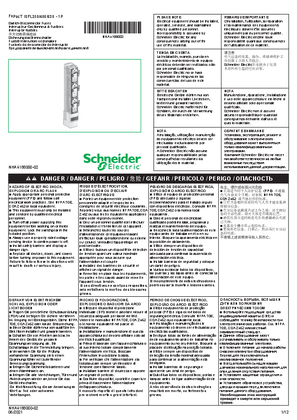 Image of FuPacT ISFL250-400-630 - Fuse-switch disconnector (single phase) - Instruction sheet