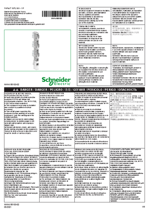 Image of FuPacT ISFL160 - Fuse-switch disconnector (single phase) - Instruction Sheet