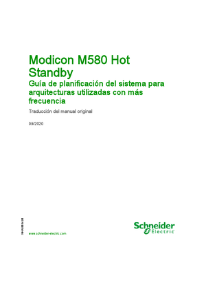 Imagen de Modicon M580 Hot Standby, Guía de planificación del sistema para arquitecturas utilizadas con más frecuencia