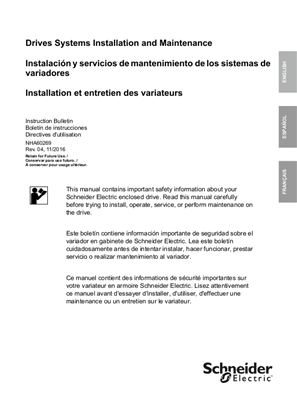 Image de Installation et entretien des variateurs
