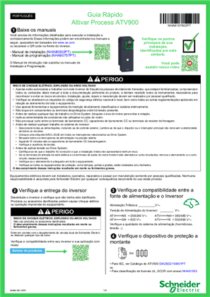 Atv930u07n4z Variable Speed Drive Altivar Process Atv900 Atv930 0 75 Kw 380 480 V Cabinet Integration Ip20 Schneider Electric Global