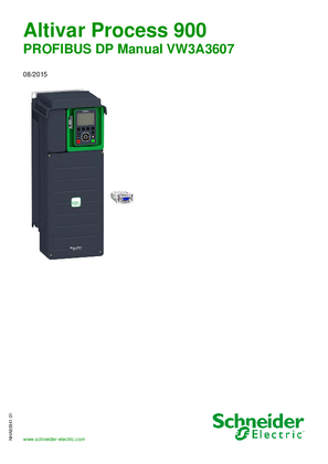 Image of ATV900 PROFIBUS DP Manual (VW3A3607)