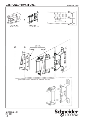 Image of INSTRUCTION SHEET LX5 FJW-FKW-FLW TeSys F coils
