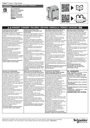 Image de Control Module Notice de montage for Global Contactor