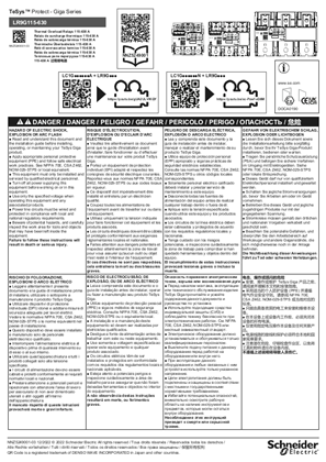 Image de Thermal Overload Relays 115-630 Global Notice de montage