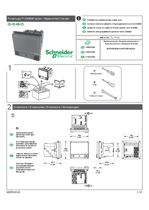 Image of PowerLogic ION9000 series - Measurement Canada installation guide