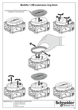 Εικόνα του Multifix 1.5M extension ring 6mm
