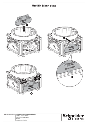 Εικόνα του Multifix Blank plate