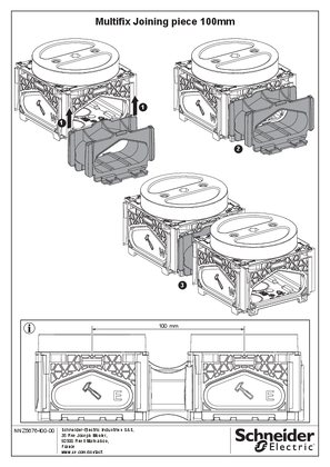 Изображение на Multifix joining piece 100mm