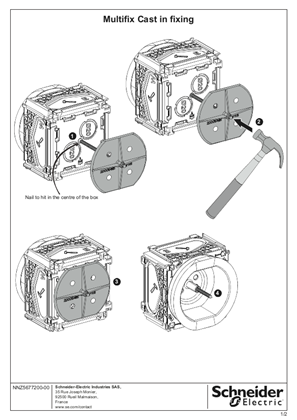Εικόνα του Multifix cast in fixing