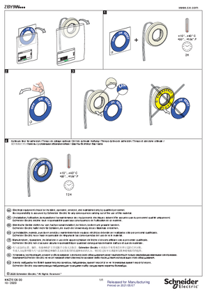 Image de ZBY9W... Illuminated ring, Instruction Sheet