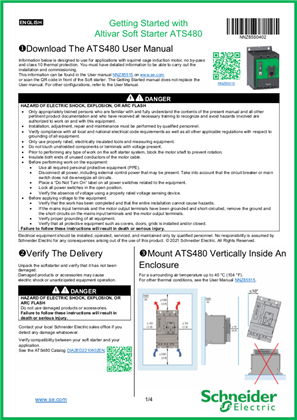 Image of Getting Started with Altivar Soft Starter ATS480