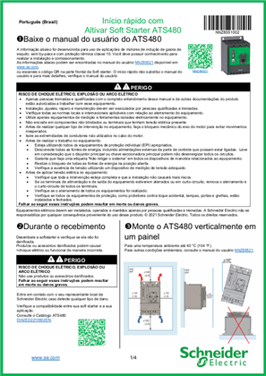 Imagem de Início rápido com Altivar Soft Starter ATS480