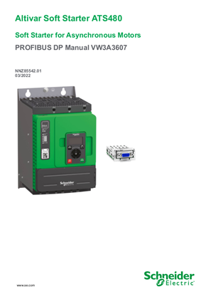 的映像 ATS480 PROFIBUS DP Manual - VW3A3607