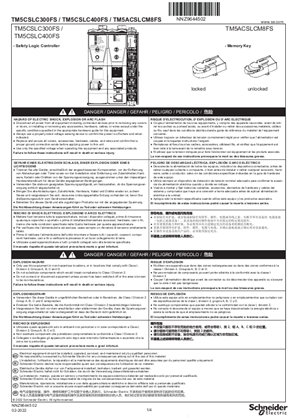Image de TM5CSLCx00FS Safety Logic Controller, Instruction de service