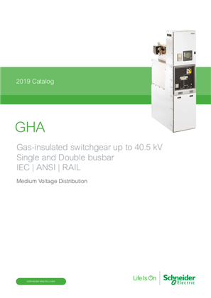 Image of GHA Gas-Insulated Medium Voltage Switchgear Catalog (V1)