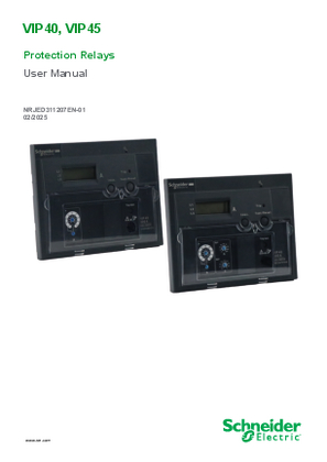 Image of VIP40, VIP45 - Protection Relays - User Manual