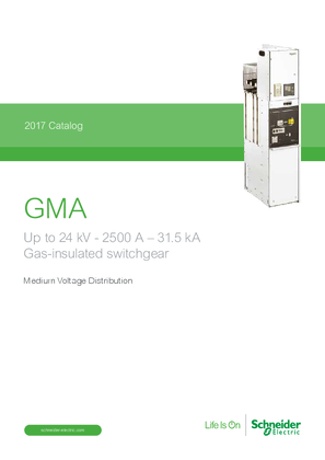 Image of Catalog for GMA - Gas Insulated Switchgear