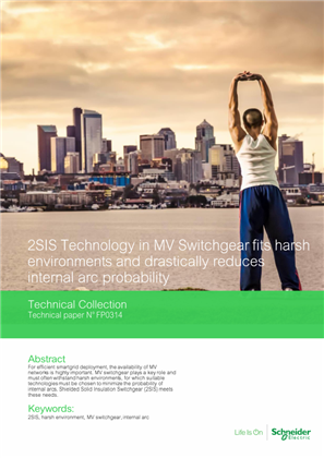 2SIS technology in MV Switchgear improves harsh environment and drastically reduces internal arc probability (CICED 2014-FP 0314)