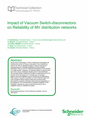 CICED 2008-Impact of Vacuum Switch-disconnectors