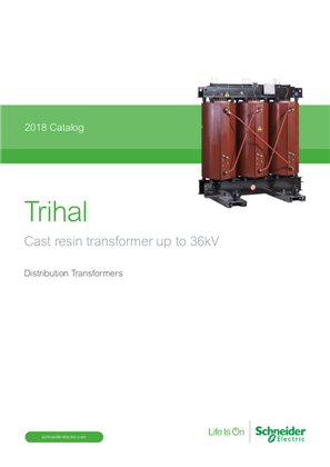 Image of Catalogue of Trihal - Cast resin transformer