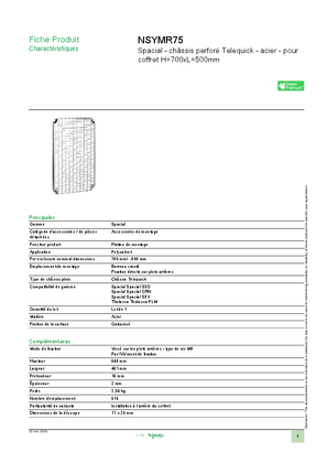 Image de NSYMR75 Guide
