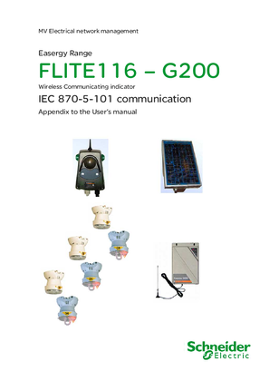 Image of G200 - IEC 870-5-101 Communication Users manual