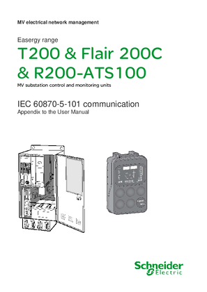 Image of IEC 60870-5-1 protocol T200 & F200C & R200 user's manual - Series 3