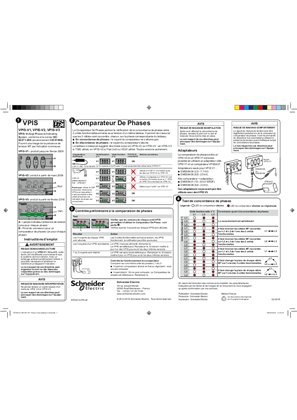 Image of VPIS Phase concordance unit user manual - Universal version