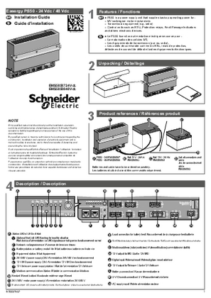 Bild av PS50 Installation guide - PowerLogic T300