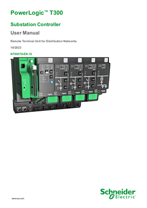 Immagine di PowerLogic T300 User manual