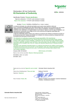 Paveikslas EU Declaration of Conformity