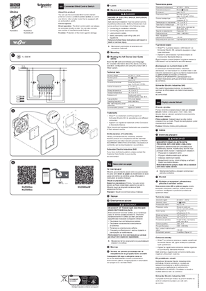 Image de Interrupteur de commande de volet connecté - Fiche d’instructions