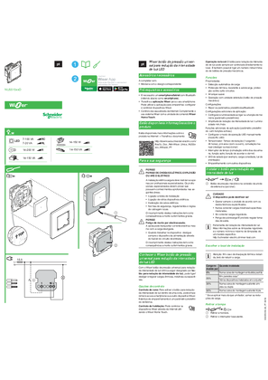 Imagem de Wiser botão de pressão universal para redução da intensidade de luz LED