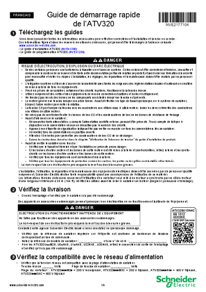 Image de ATV320 guide de démarrage rapide