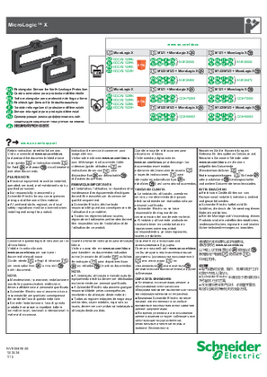 Image de MicroLogic X - Cadre sommateur pour protection différentielle directives d'utilisation - Notice de montage