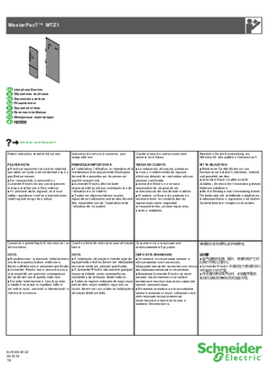 的映像 MasterPacT MTZ1-相间隔板 - 说明页