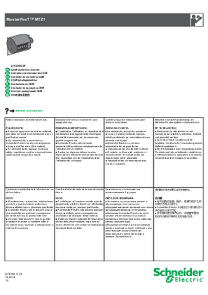 的映像 MasterPacT MTZ1 CDM 操作计数器 - 说明页