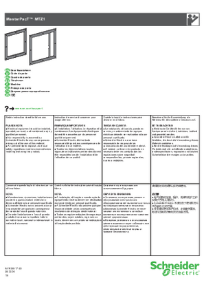 Image de MasterPacT MTZ1-Cadre de porte
