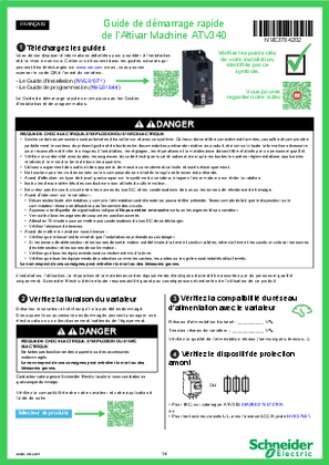 Image de 1) ATV340 guide de démarrage rapide