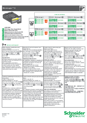 的映像 MicroLogic X VPS 供电模块 - 说明页
