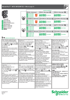 Image de MasterPacT MTZ + MicroLogic X -Module d'isolation - Notice de montage