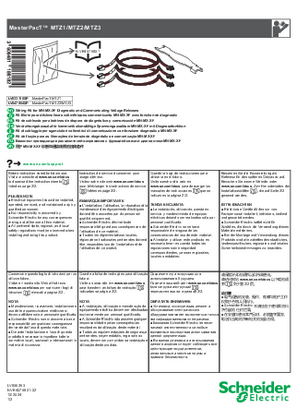 Slika linije MasterPacT MTZ Wiring Kit for MN-MX-XF Diagnostic and Communicating Voltage Releases - Instruction Sheet