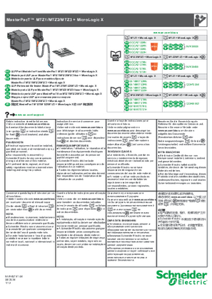 Image of ULP Port Module for Fixed MasterPacT MTZ - Instruction Sheet